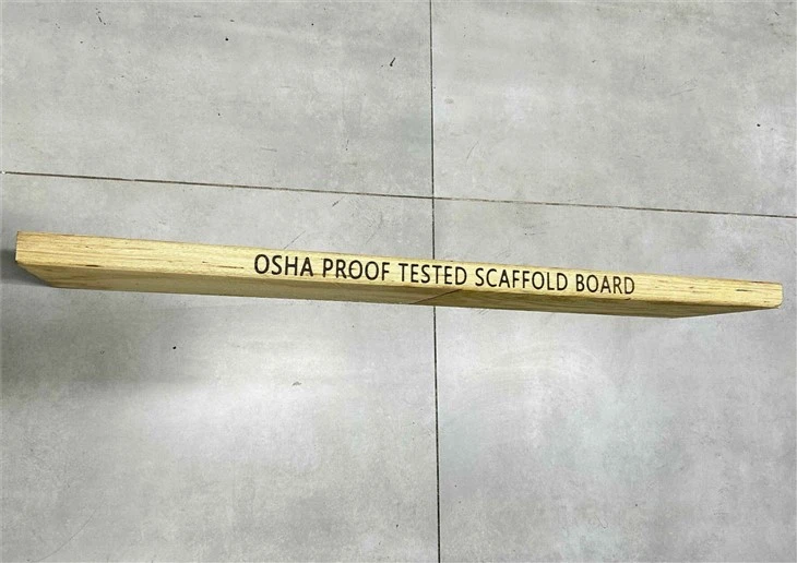 Osha Scaffold Plank